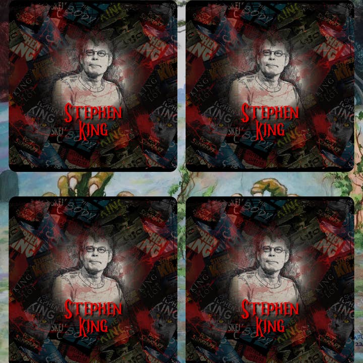 Graveyard Offerings - Wholesale Coasters - Stephen King set of 4 Coasters
