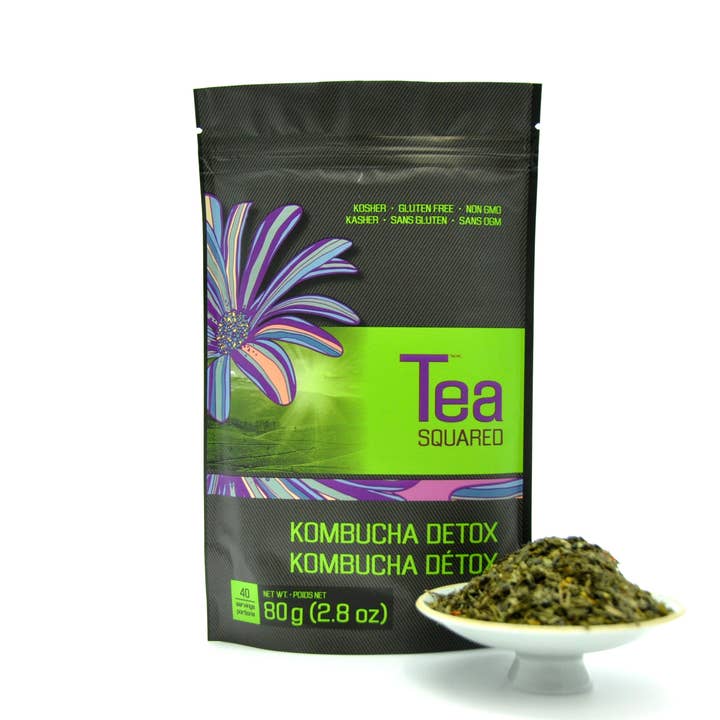 Tea Squared - Wholesale Health/Detox Tea - 2.8 oz. Kombucha Detox