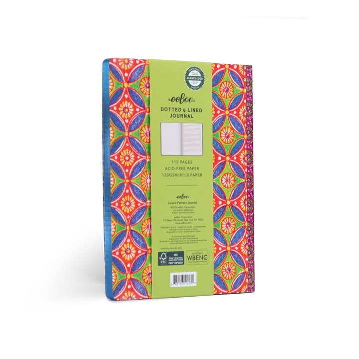 eeBoo - Wholesale Journal/Diary - Luisa's Pattern Luxe Journal1