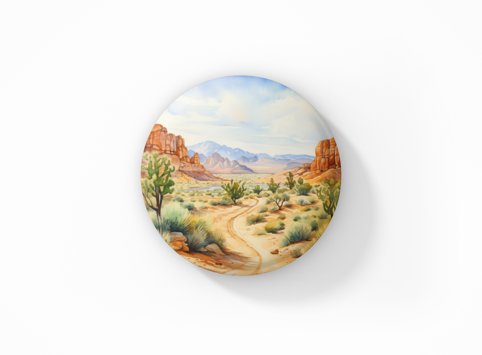 NatureCuts – wholesale Nål och knapp för kavajslag – Ökenlandskap Pin-knapp, Öken Nyckelring, Öken Magnet0