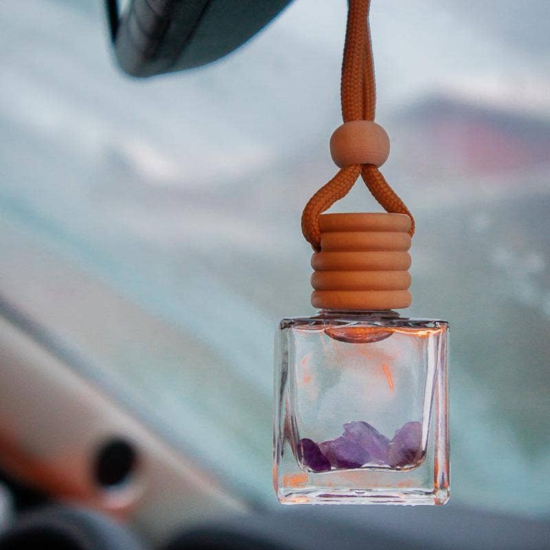 A Pleasant Thought - Wholesale Car Freshener - Unisex - Amethyst Crystals | Car Diffuser1