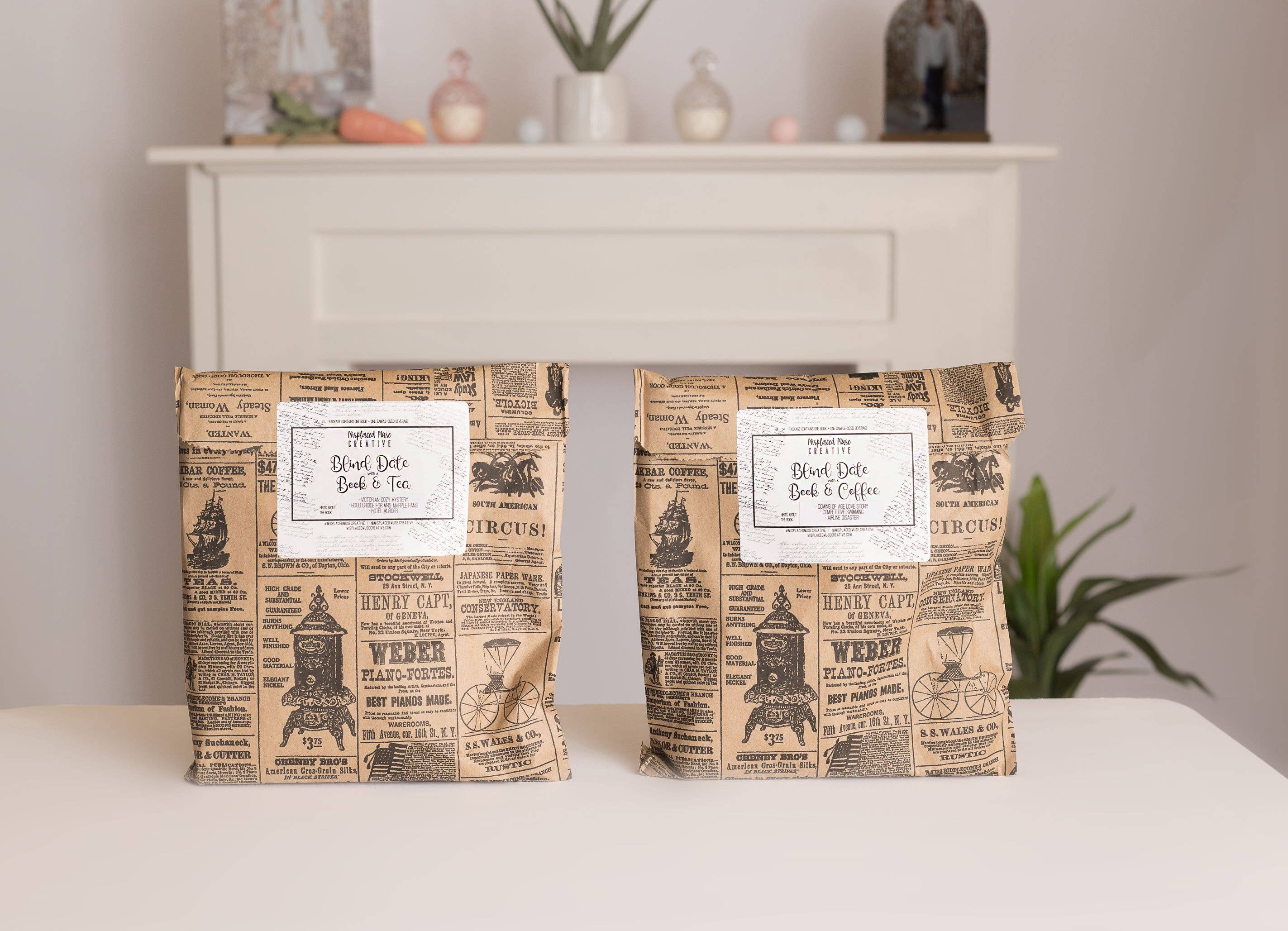 Misplaced Muse Creative - Wholesale Contemporary & Literary Fiction - Blind Date with a Book + Tea - Random Selection2