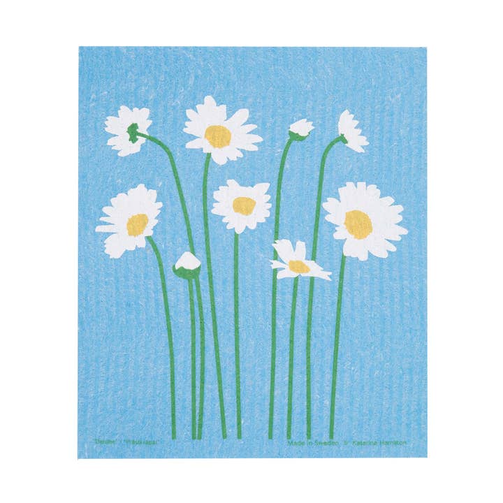 Swedish Dishcloth - KH Daisy Garden for wholesale by Cose Nuove