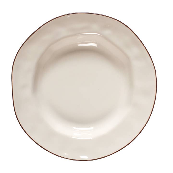 Cantaria Pasta Bowl / Rim Soup Ivory for wholesale by Skyros Designs