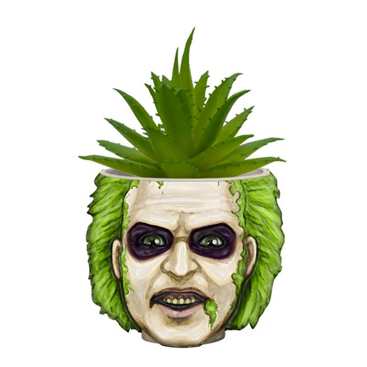 Beetlejuice Head Mini Ceramic Planter and other Purchase Wholesale head planters. Free Returns & Net 60 Terms on Faire trending on Faire.