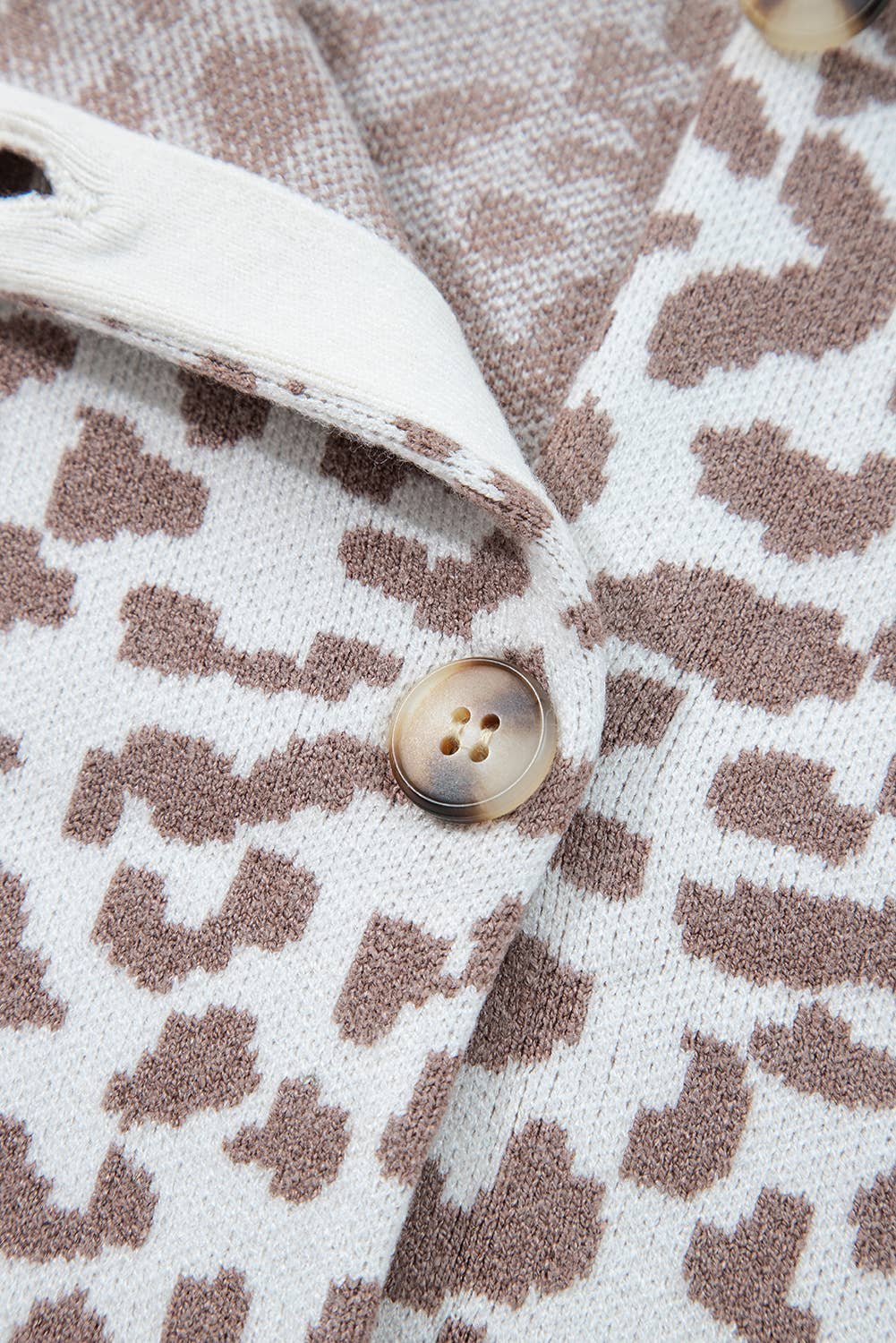 Babs + Birdie - Wholesale Cardigan - Women's - Leopard Chunky Knitted Cardigan Sweater12