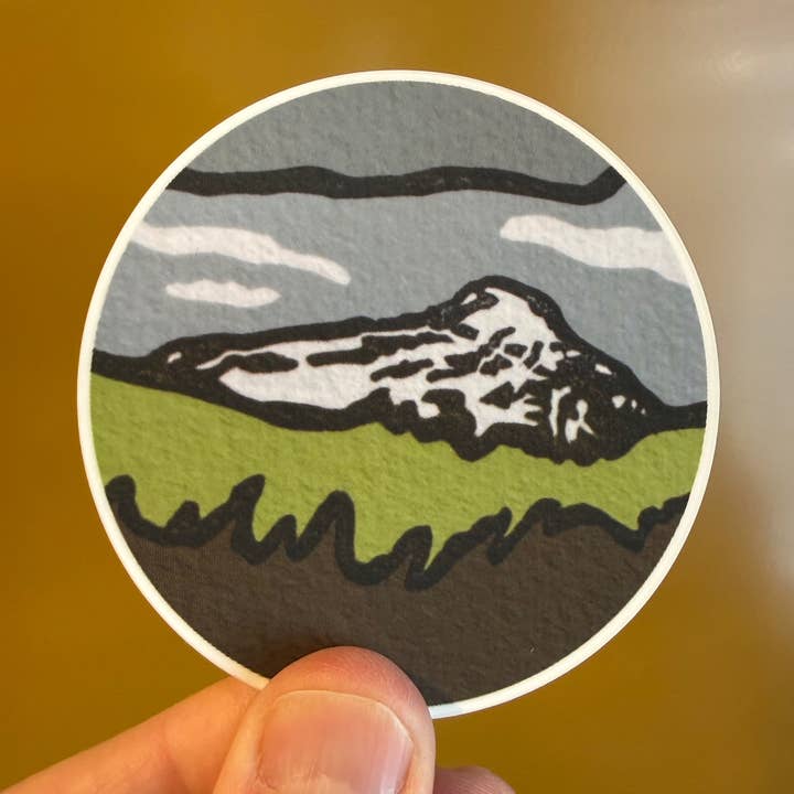 Out and Back Sticker for wholesale by PrintsOnTheTrail