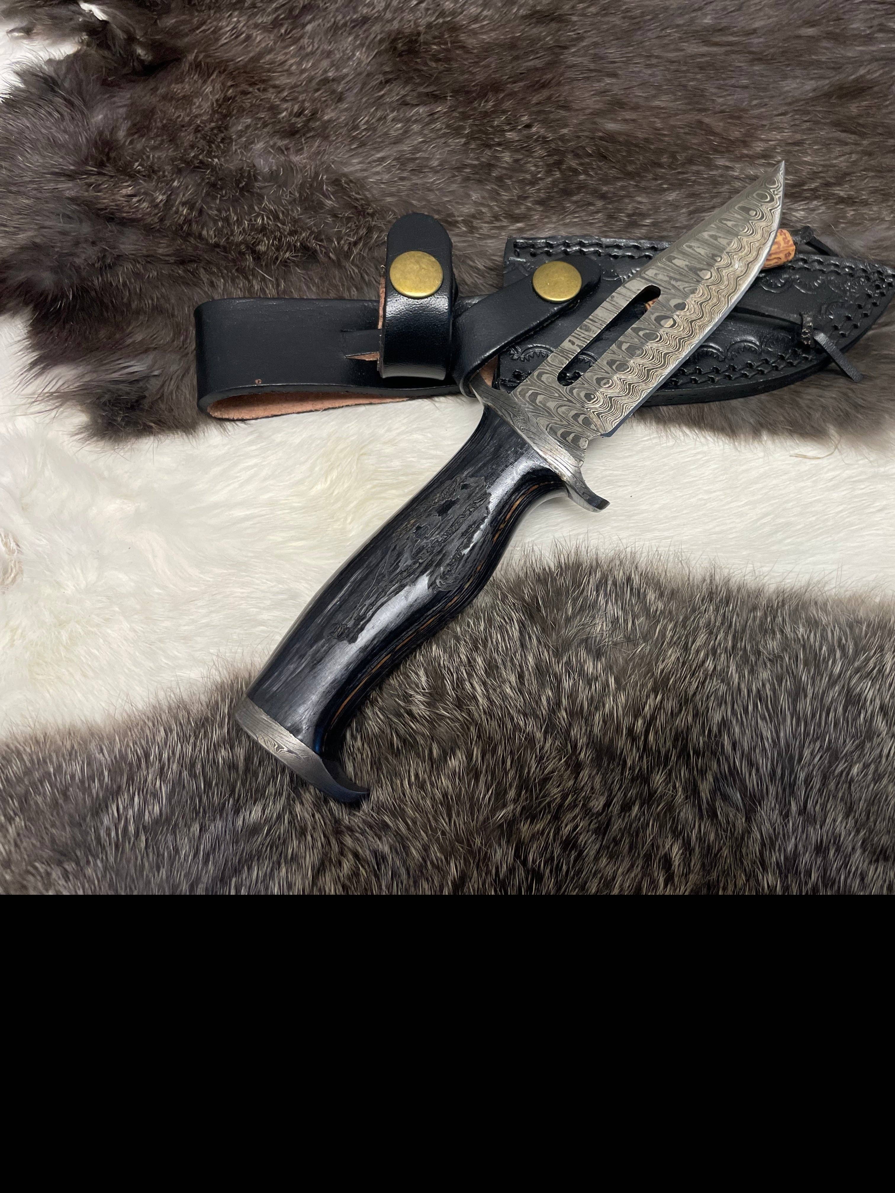 Titan International - Wholesale Pocket Knife/Holder - Lunar Guardian Damascus Knife TK-098  (Compact)4