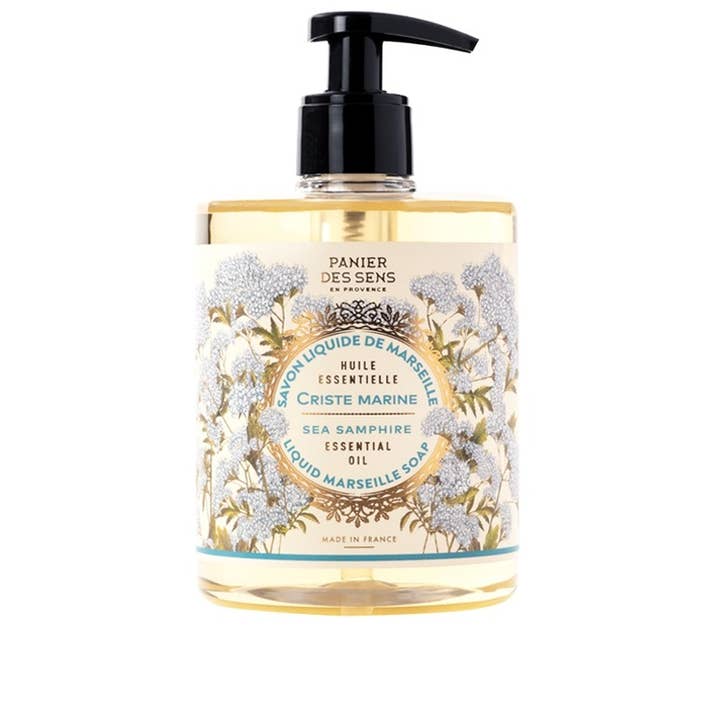 PANIER DES SENS - Wholesale Body Wash/Shower Gel - 16.9 fl oz Sea Samphire Liquid Marseille Soap