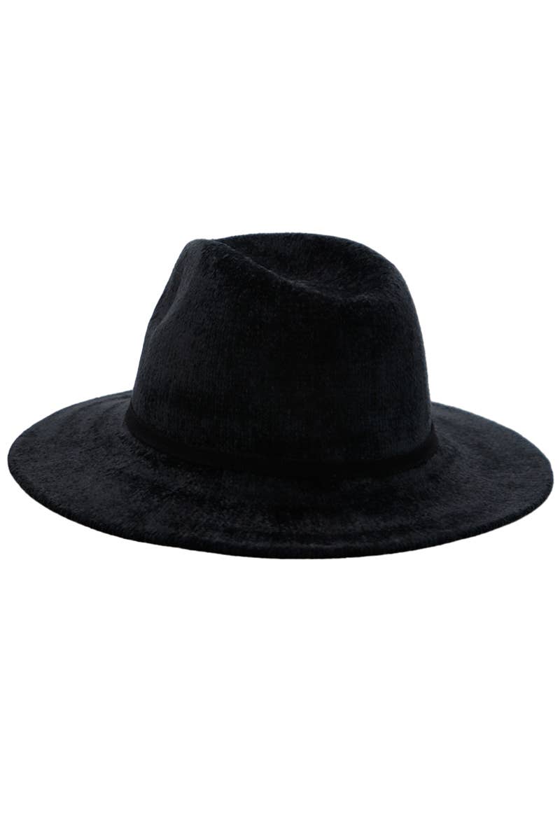 Cap Zone – wholesale Fedora – Women’s – Velvety Corduroy Woven Chenille Floppy Fedora Rancher Hat4
