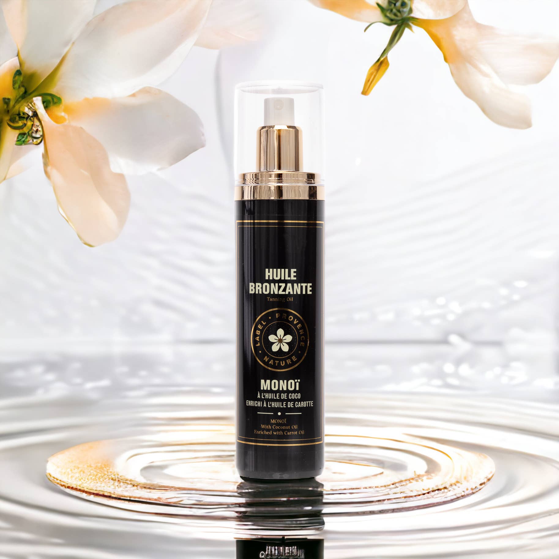 S2Z Cosmetics - Wholesale Self-Tanner - ORGANIC MONOI TANNING OIL ENRICHED WITH 2 OILS SPRAY 120ML