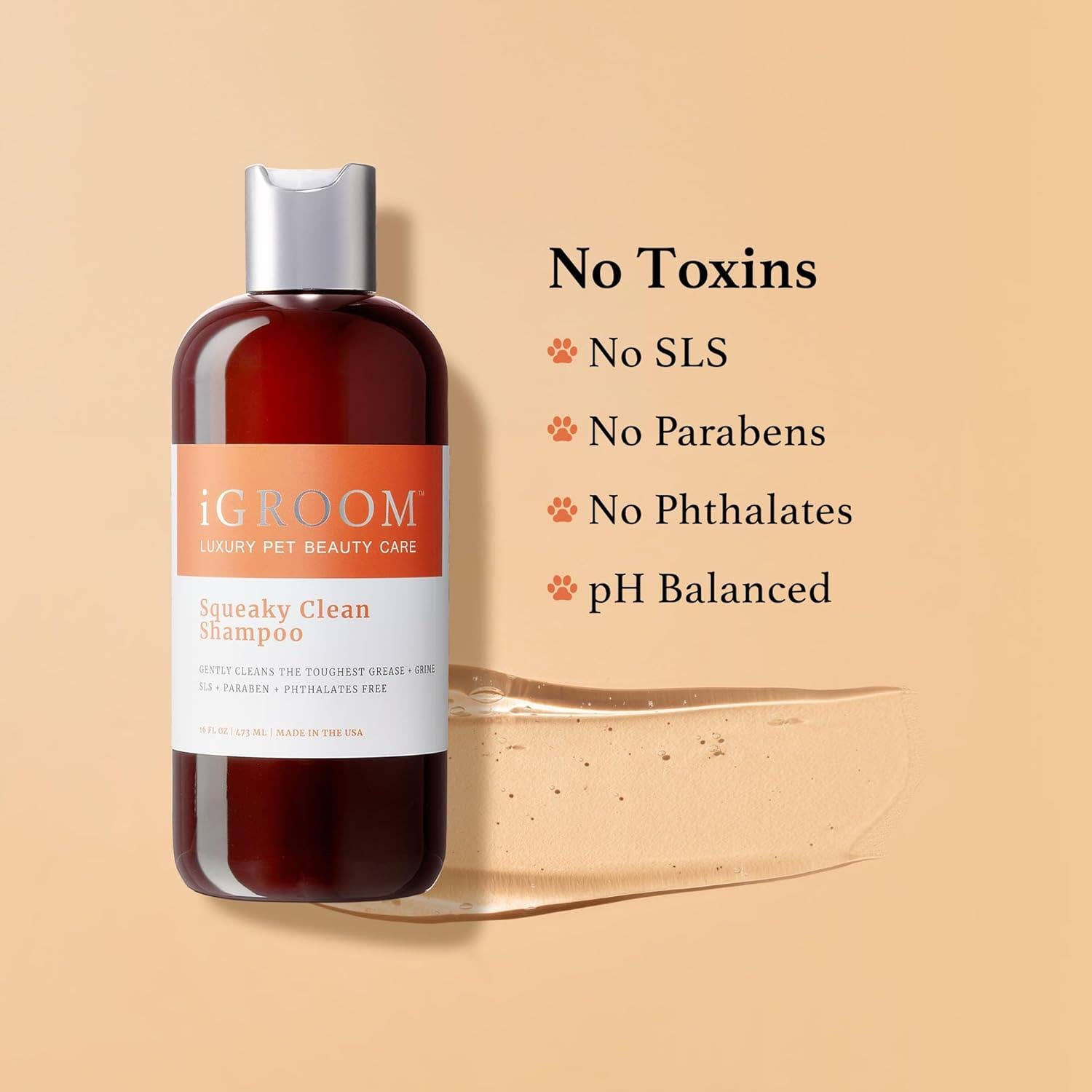 iGroom - Wholesale Pet Shampoo - Dog - Squeaky Clean Shampoo 16oz2