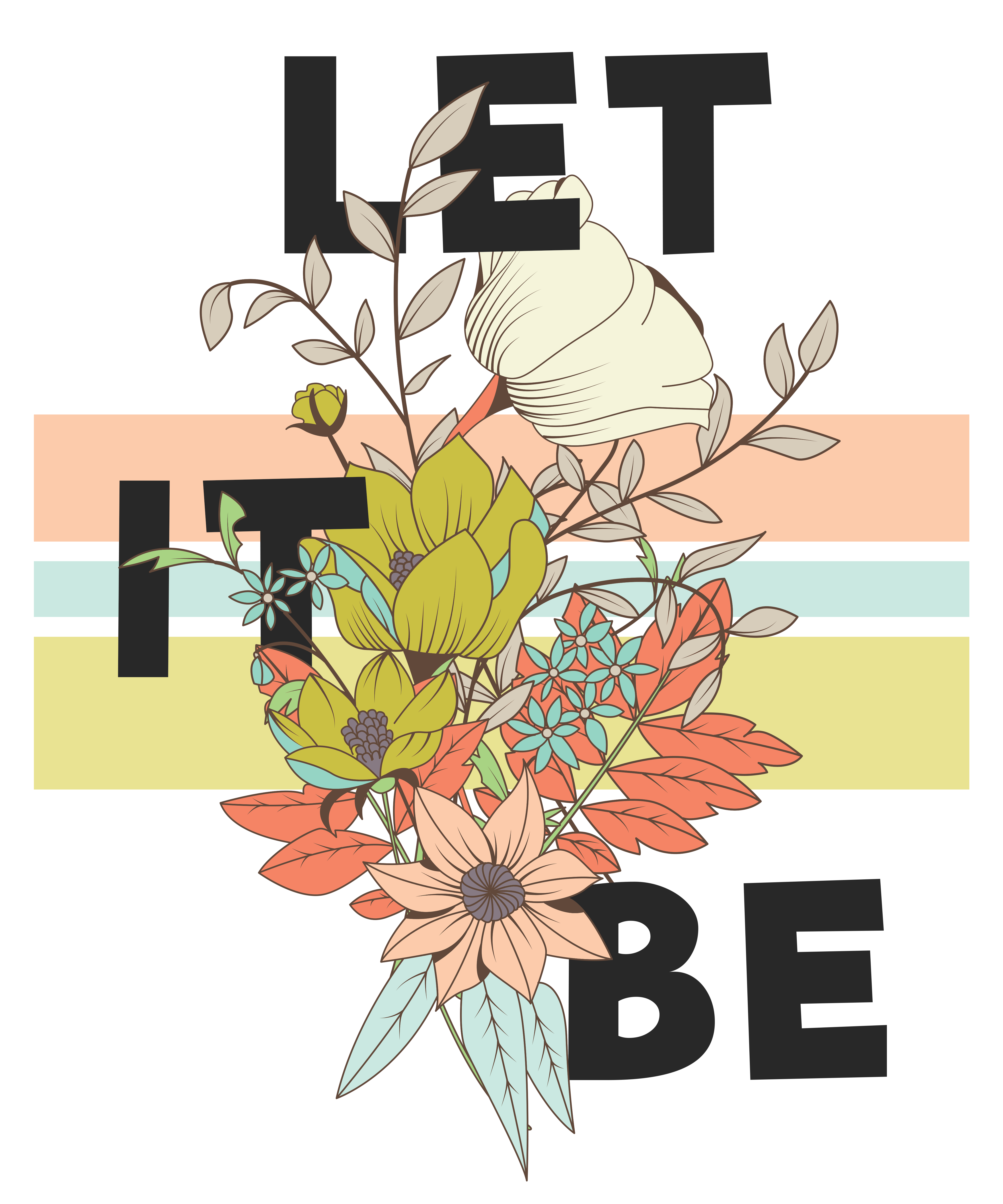 The Faith Journal - Wholesale Sticker - Let it Be (Clean) (Sticker)1