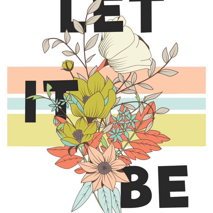 The Faith Journal - Wholesale Sticker - Let it Be (Clean) (Sticker)1