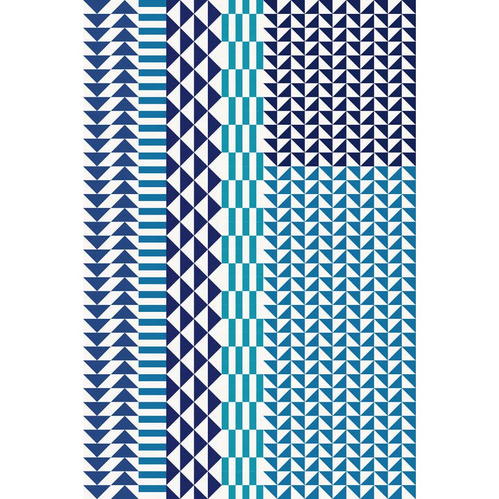 SBC Decor - Vente Tapis - Revêtement de sol en vinyle intérieur/extérieur géométrique Bondurant