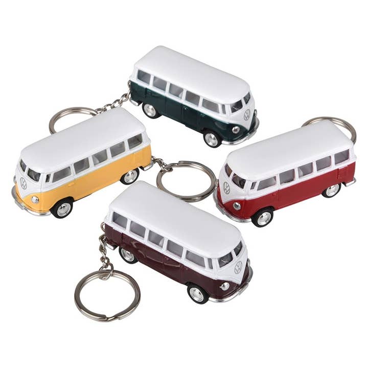 La Luna Bella - Toys - Wholesale Keychain - Unisex - 2.5" Diecast 1962 VW Bus Keychain - LLB Toys1