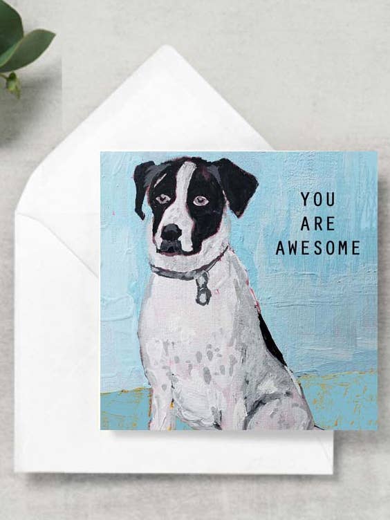 Gift Enclosure Card: Dog-You Are Loved for wholesale by Blueberry Road Cards