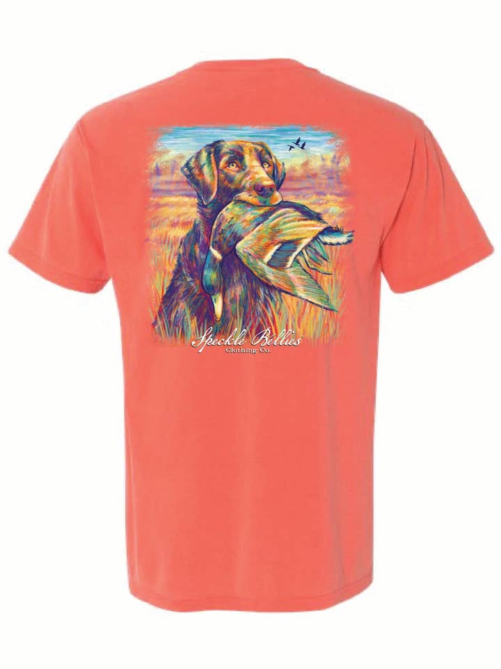 Speckle Bellies Clothing Company - Wholesale Screen Printed T-Shirt - Unisex - Dog Duck