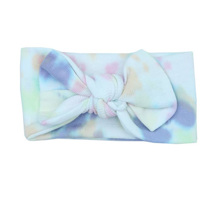 Baby Tie Dye Headband - Rainbow for wholesale by 🤍Baby Steps and Mish Kids