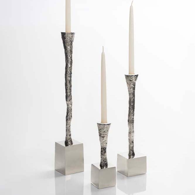 Candleholder Nest Nickel for wholesale by LUNARES