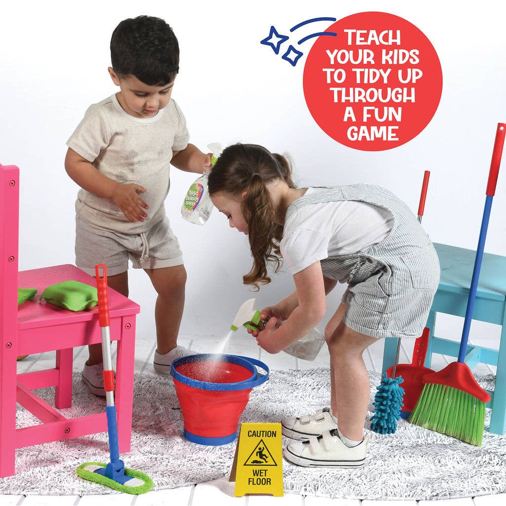 Play22 - Wholesale Toy Set - Kids - 12-Piece Kids Cleaning Set - Toy Housekeeping Fun1