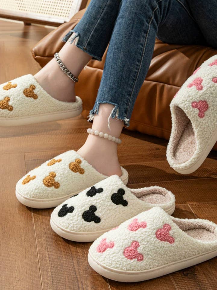 LoveLina – Großhandel Hausschuhe – Damen – Gemütliche Tierslipper für Damen (HOSE)1