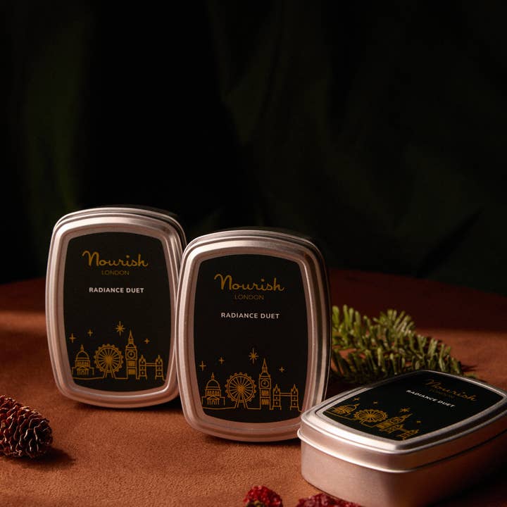 NOUVEAU - Coffret Cadeau Radiance Duet pour la vente par NOURISH LONDON