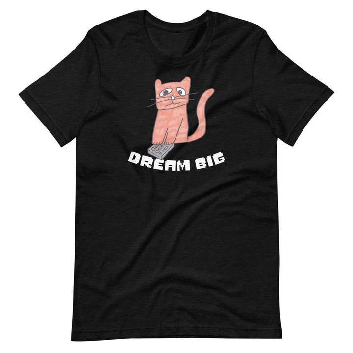T-shirt Dream Big per la vendita all'ingrosso da parte di dailydumbcat