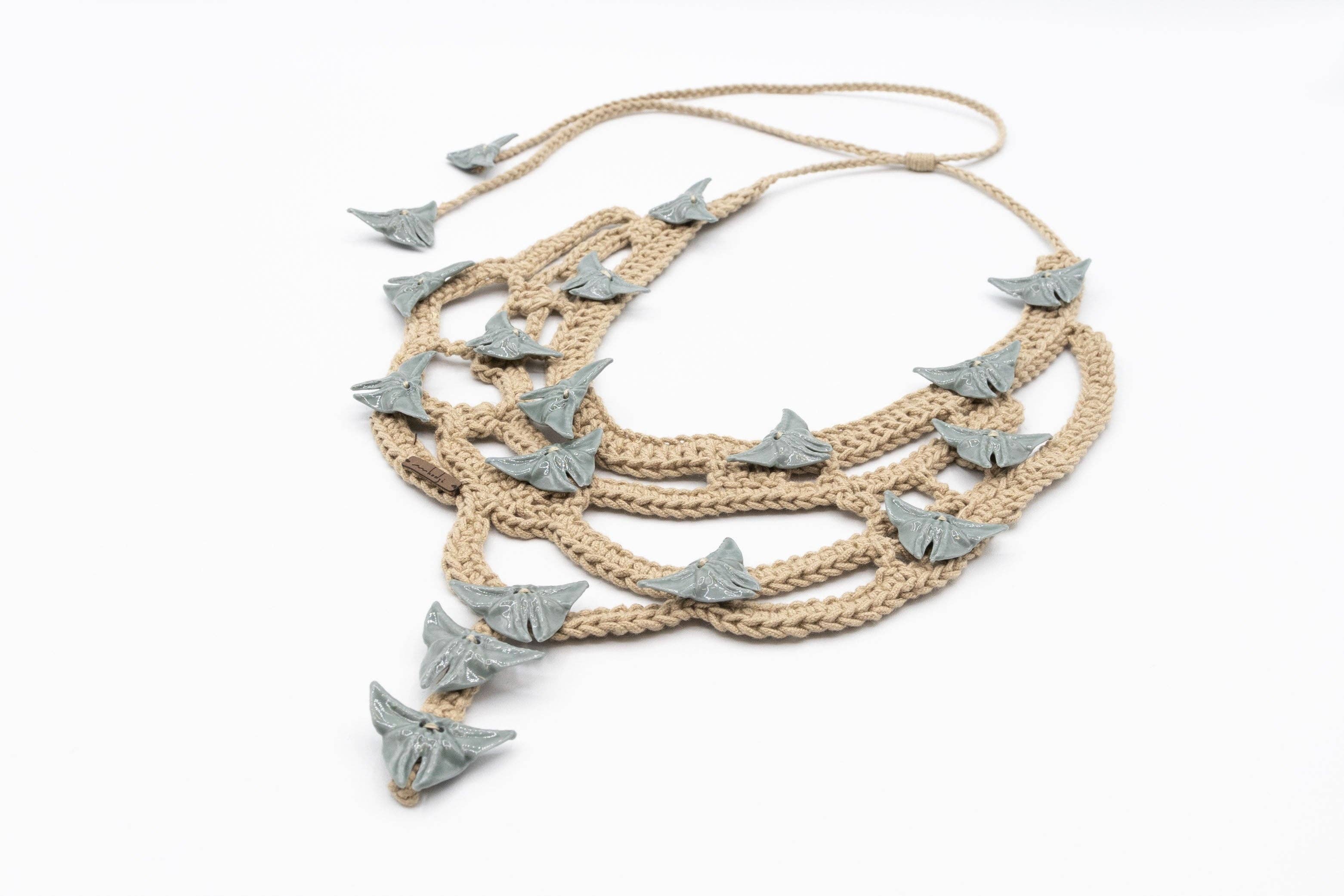 Mhodzi | Seeds of the soul - Wholesale Choker/Collar - Butterfly Emperor Choker4