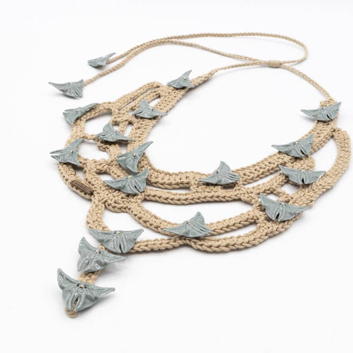 Mhodzi | Seeds of the soul - Wholesale Choker/Collar - Butterfly Emperor Choker4