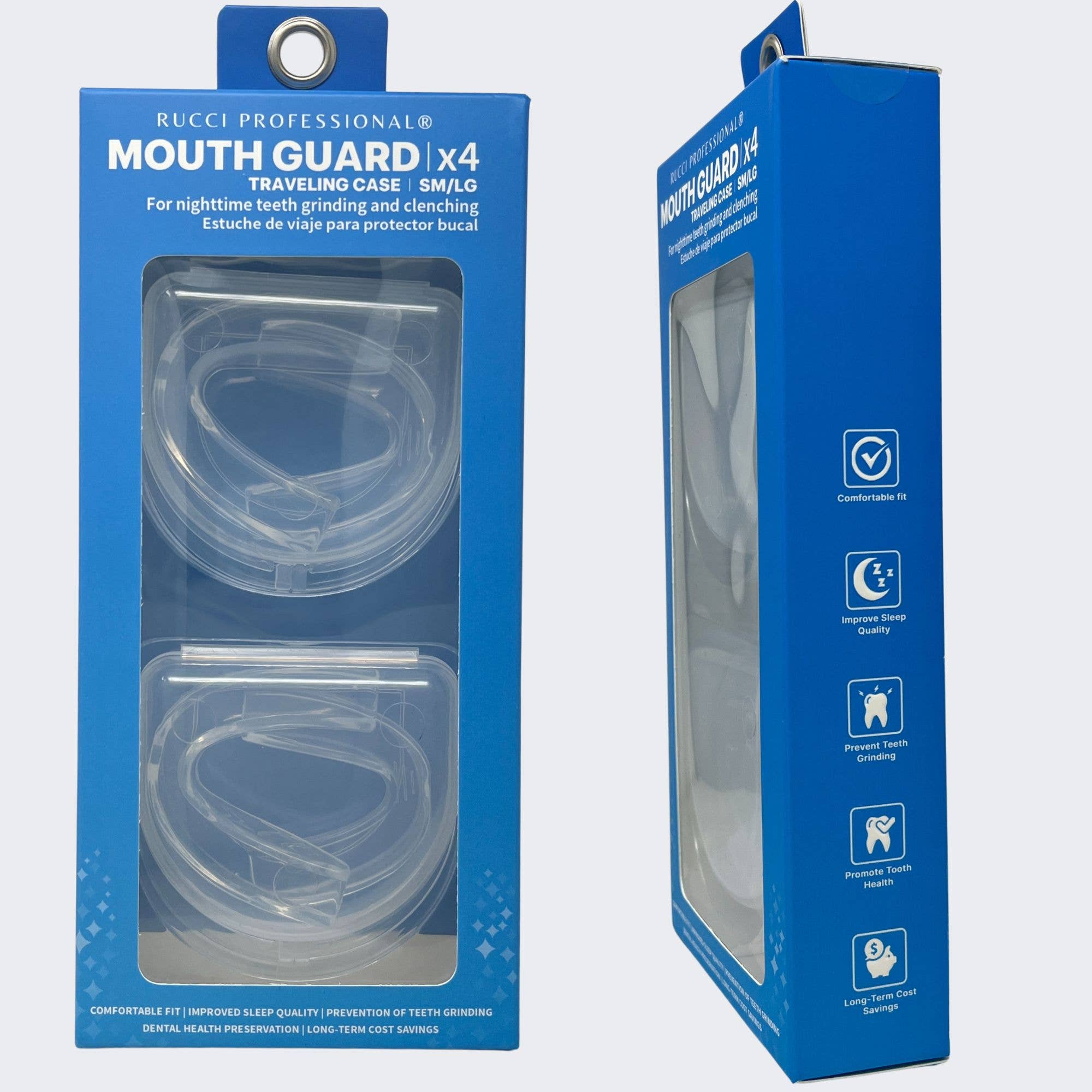 Rucci Professional - Wholesale Sports & Outdoor - Premium Mouth Guard Nighttime Protection for Teeth Grinding2