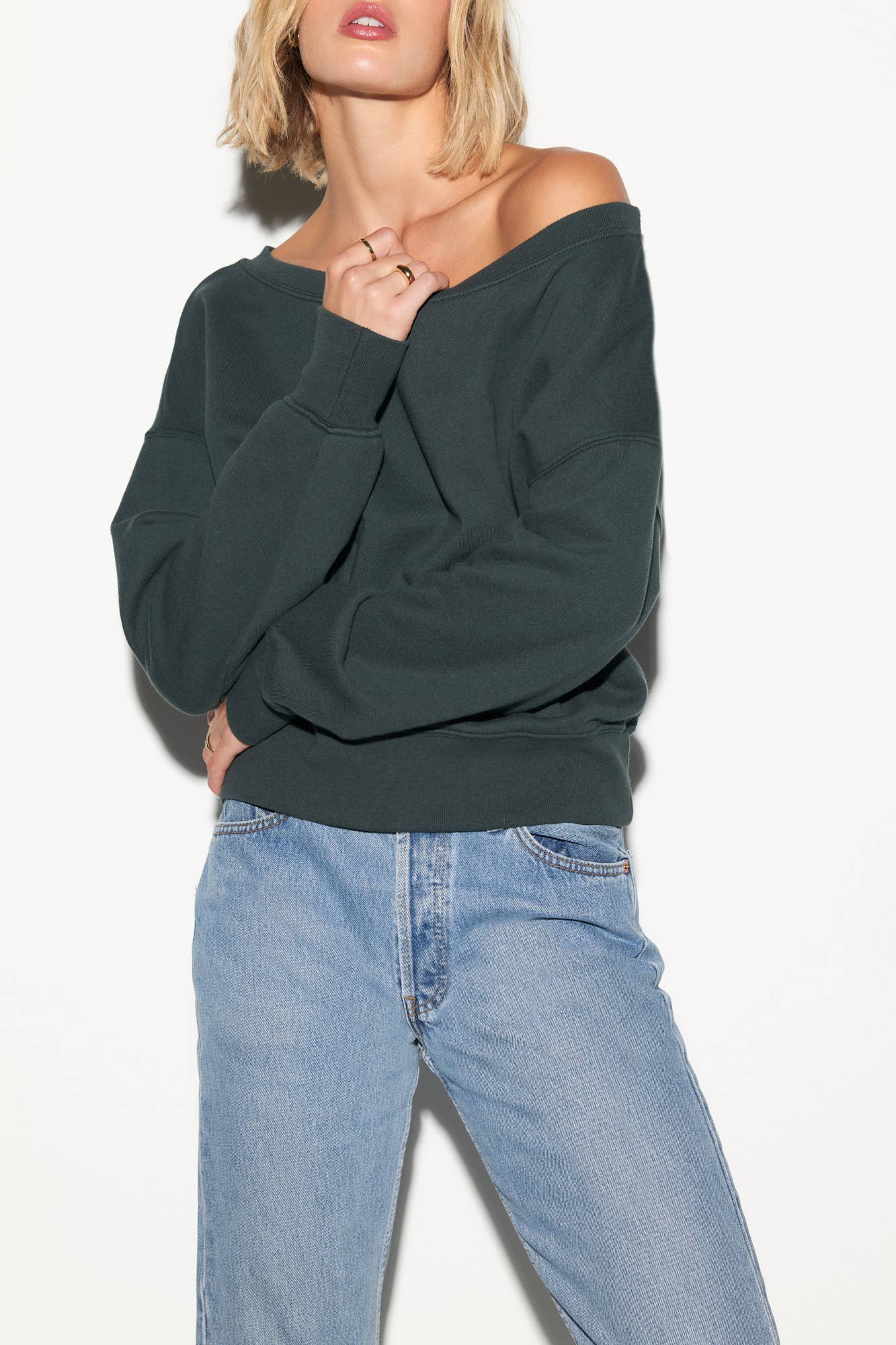 Spiritual Gangster – Sweatshirt - Mulher por atacado – La Vida Ombro4