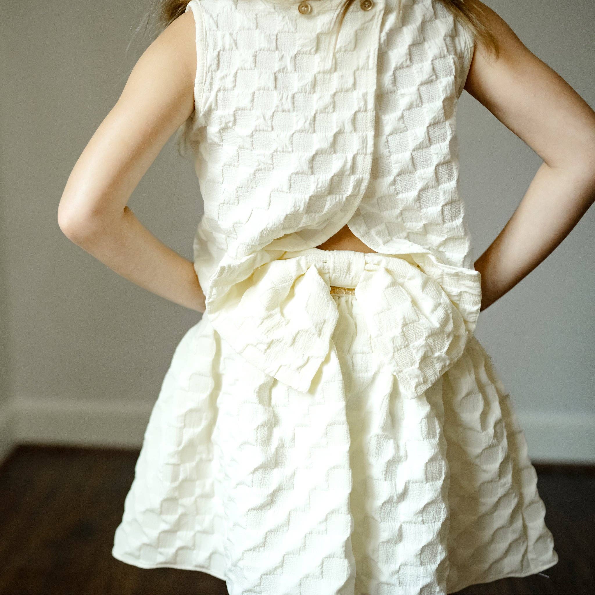 Petite Hailey - Vendita all'ingrosso Completo top e gonna - Bambini - Set nastri Jasmin10