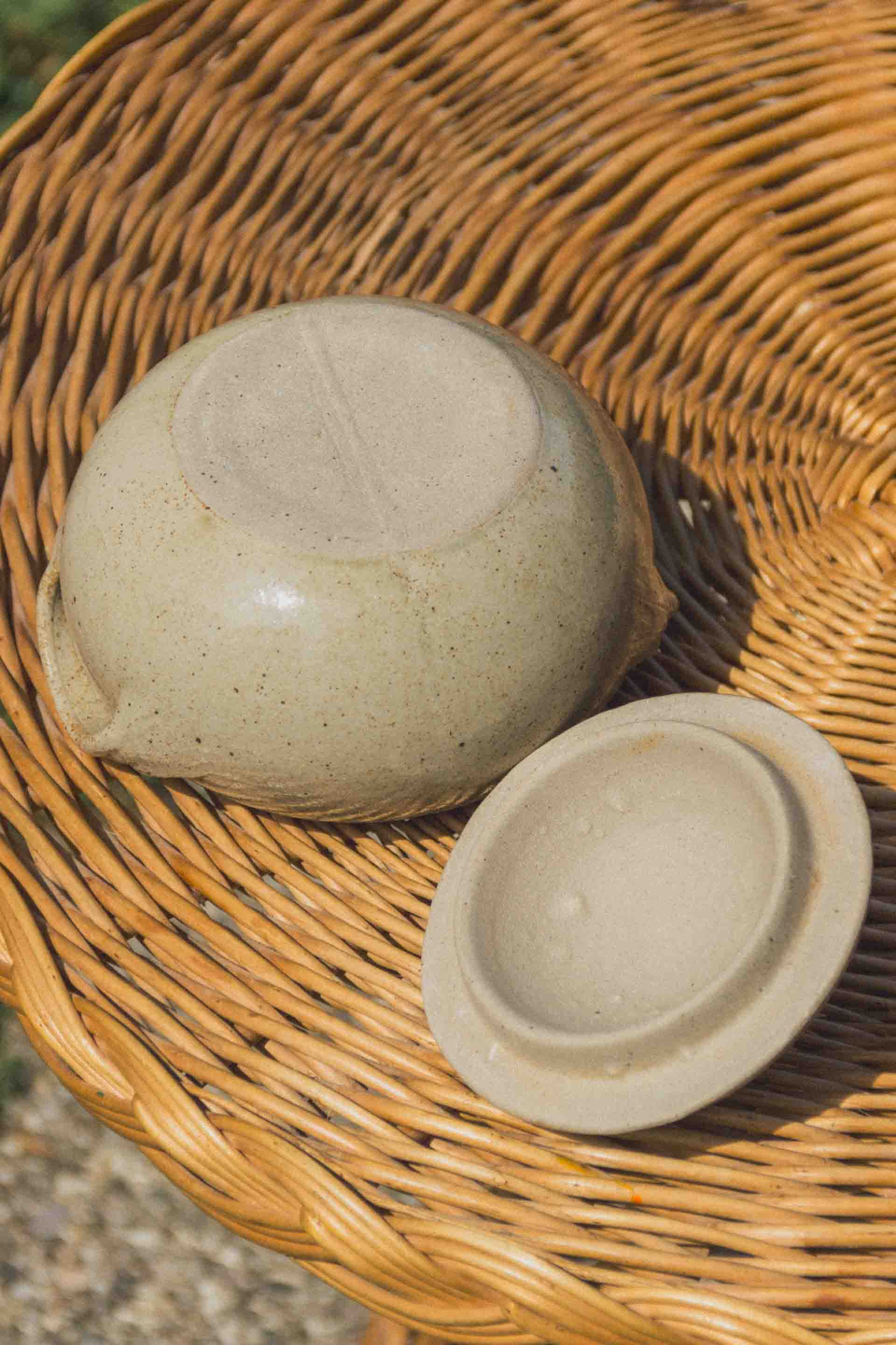 Eloge - Wholesale Jar - Sandstone sugar bowl5