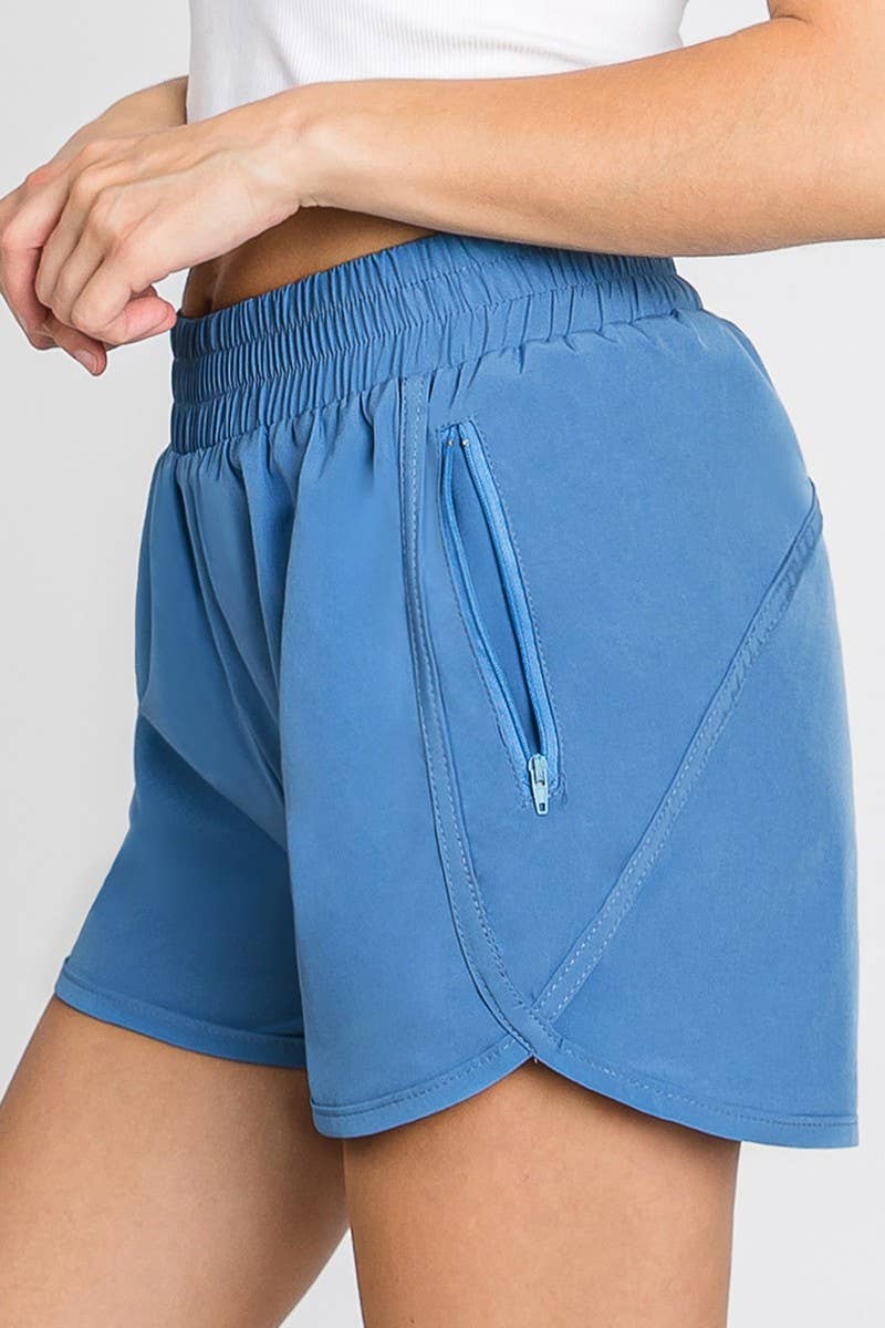 NINEXIS - Wholesale Shorts - Women's - CWBSP152_ZIPPER POCKET DETAILED CASUAL SHORT PANTS15