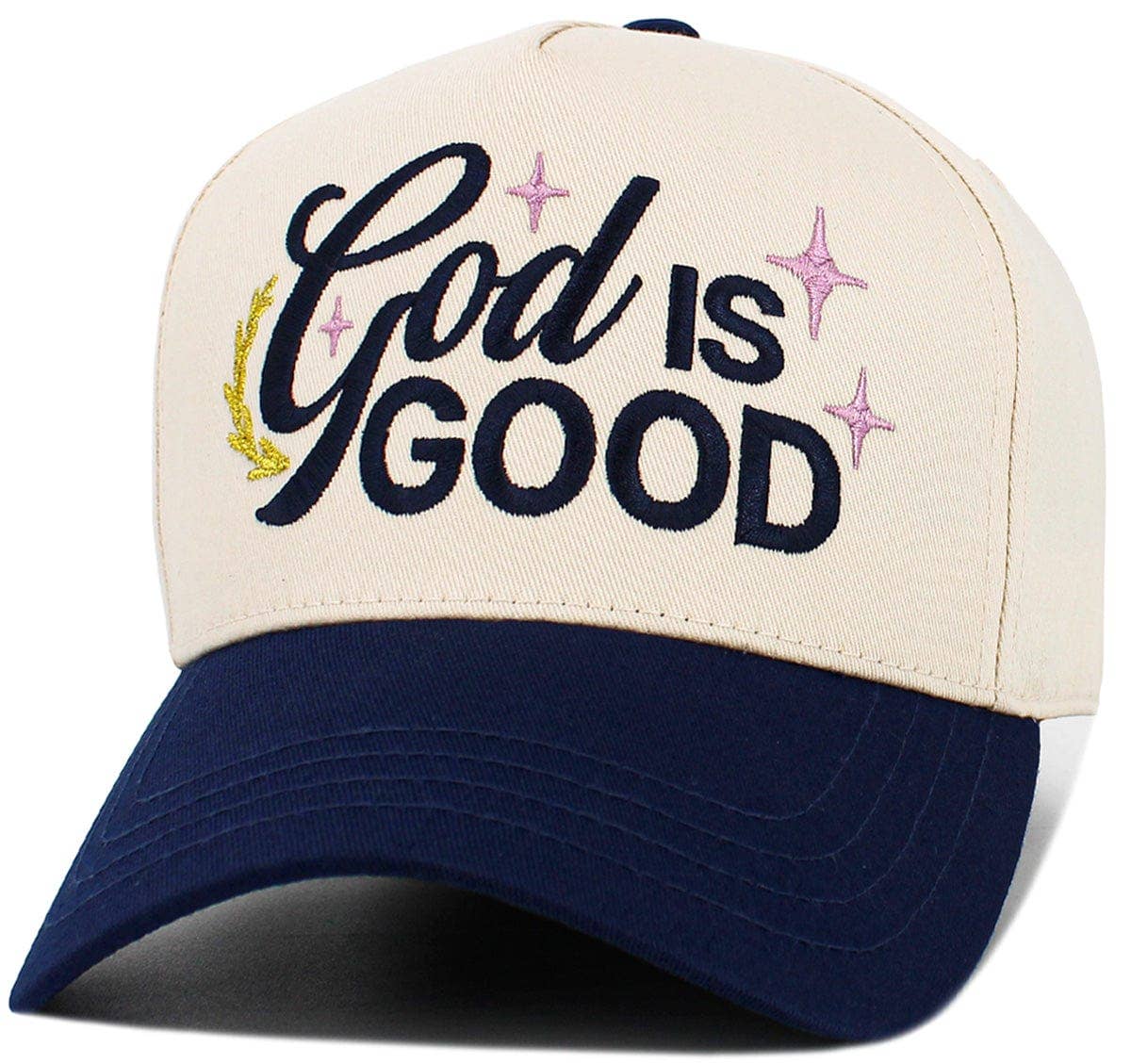 MiMi Wholesale - Wholesale Baseball Cap - Women's - KBV1631 God is Good Five Panel Baseball Cap1