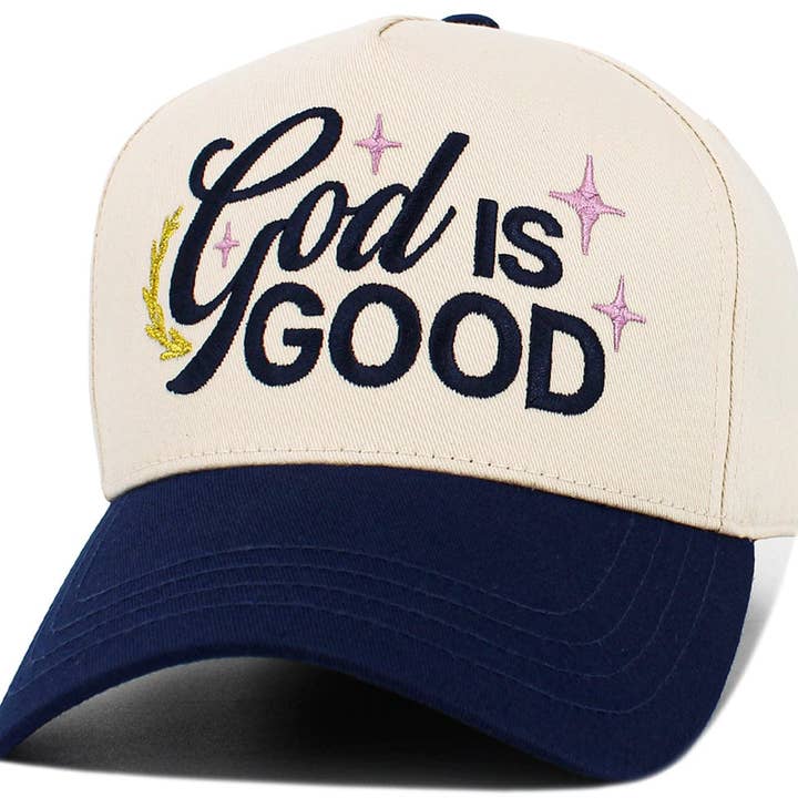 MiMi Wholesale - Wholesale Baseball Cap - Women's - KBV1631 God is Good Five Panel Baseball Cap1