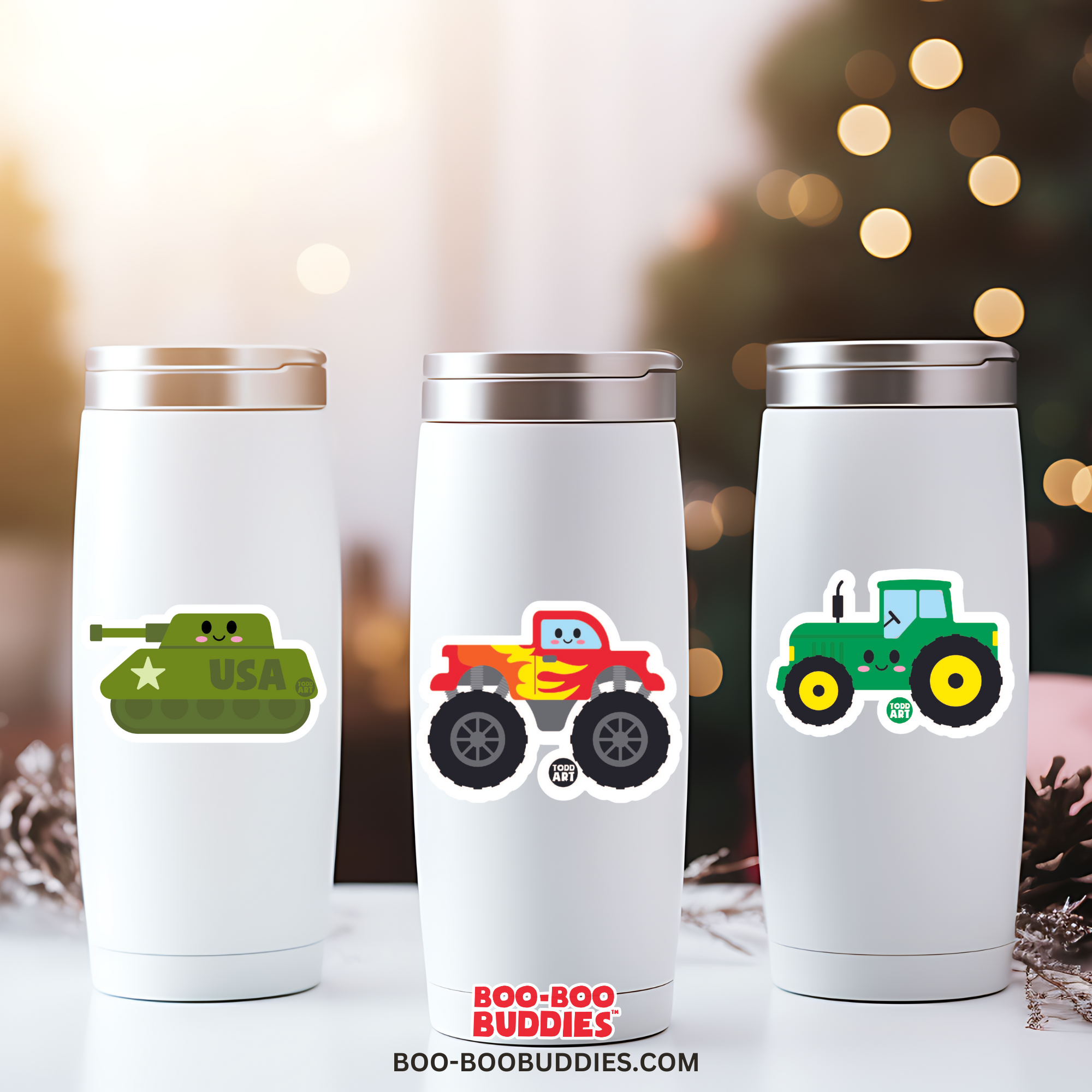 Boo Boo Buddies - Wholesale Sticker - Spray Paint Sticker1