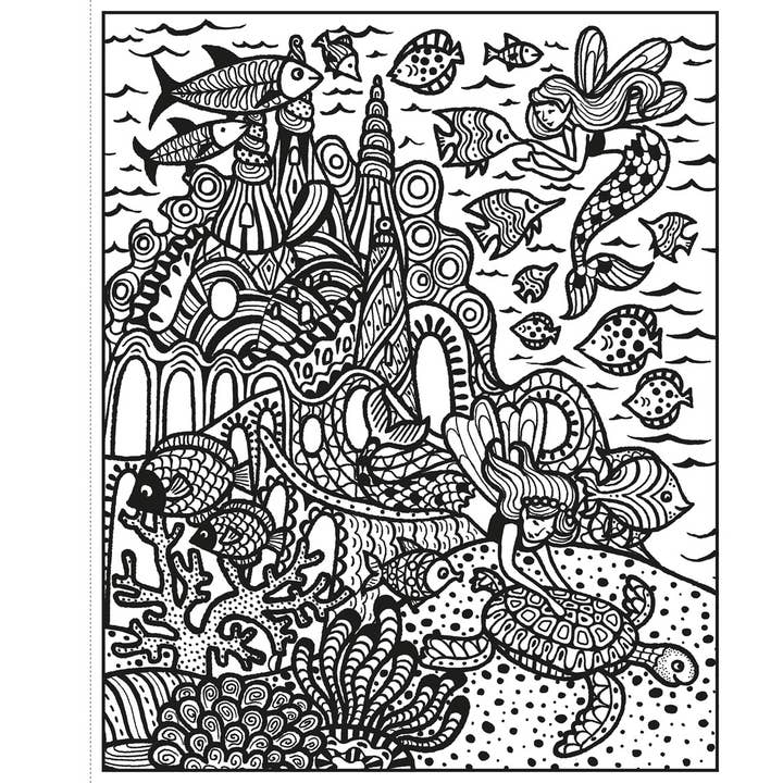 HarperCollins - Wholesale Coloring & Activity Book - Kids & Baby - Fairy Palaces Magic Painting Book : Usborne4