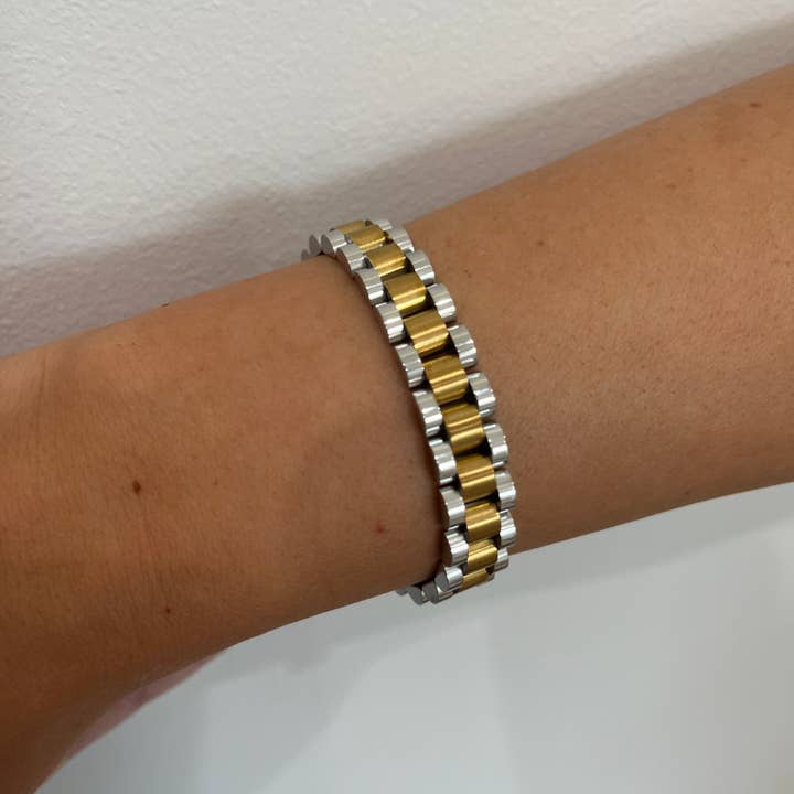 Sahira Jewelry Design - Wholesale Link & Chain Bracelet - Bradley Watch Link Bracelet