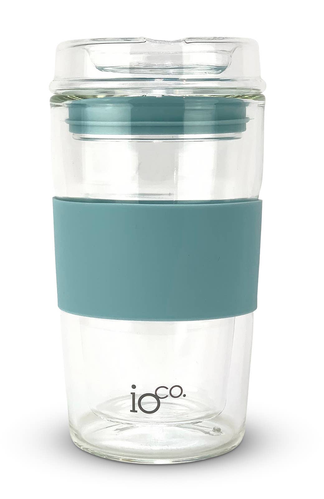 IOco Gift Designers - Wholesale Insulated mug/tumbler - IOco 12oz Reusable Glass Coffee Travel Cup12
