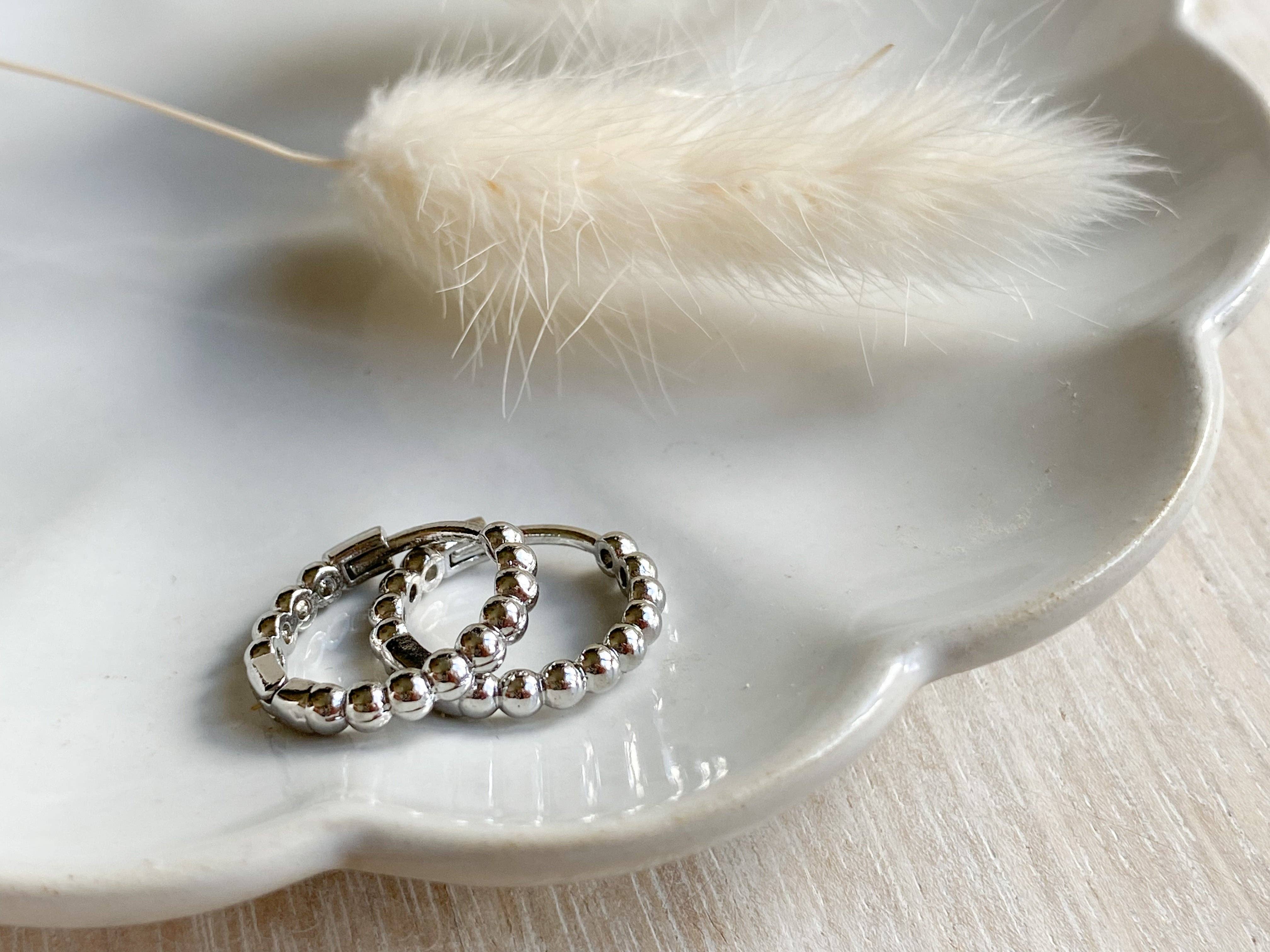 Agaveh girl - Vente Créoles - Créoles en perles d'argent2