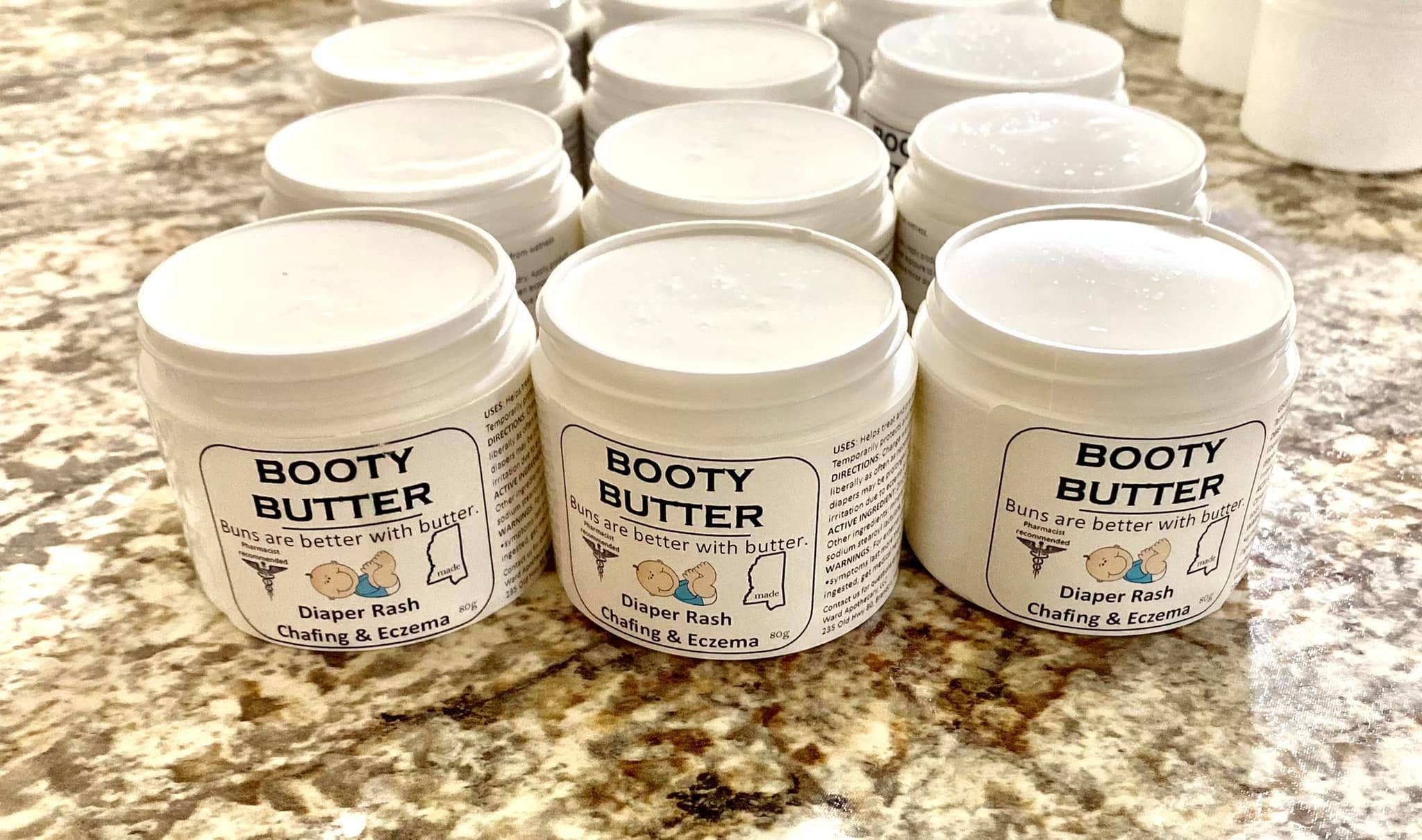 WARD APOTHECARY, LLC - Wholesale Diaper Cream - Booty Butter2