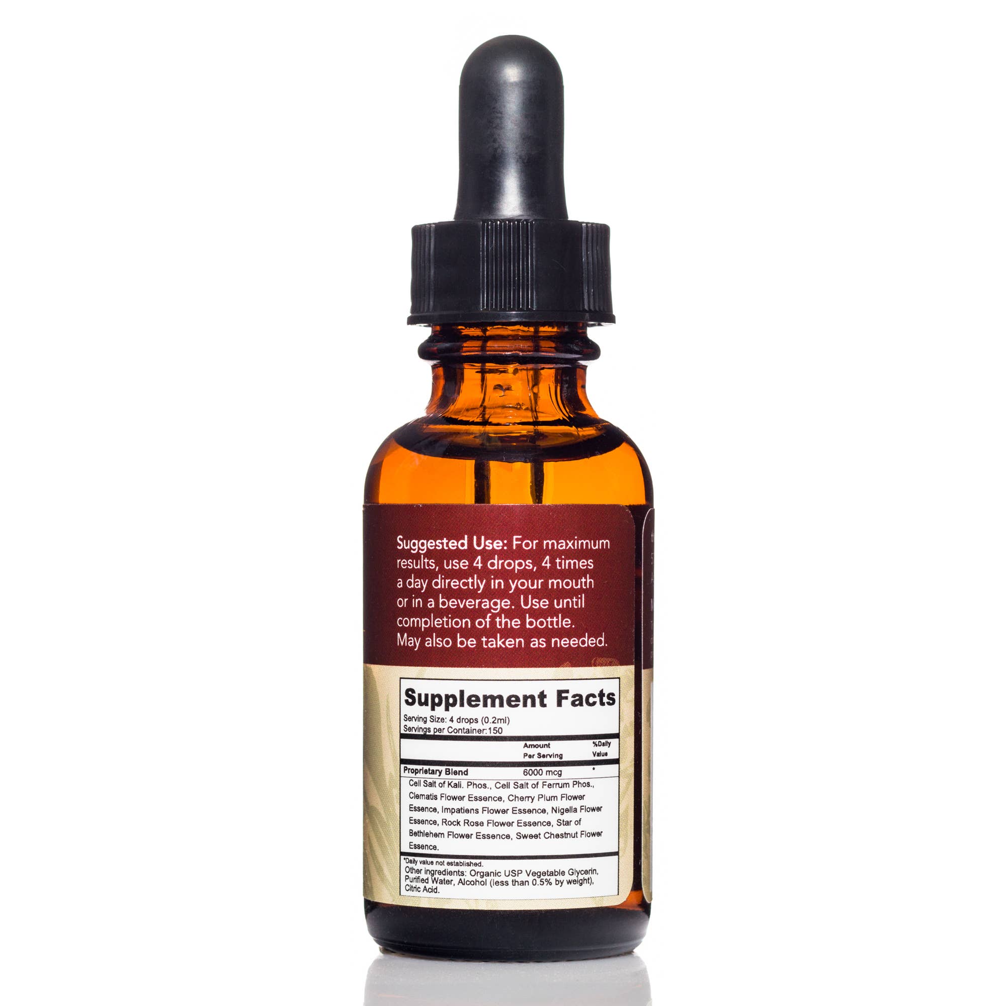 The Flower Apothecary - Wholesale Oral Supplement/Vitamin - Crisis Intervention Flower Essence & Cell Salt Blend1