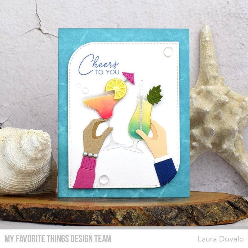 My Favorite Things - Wholesale Verjaardagskaartje - Hef een glas23