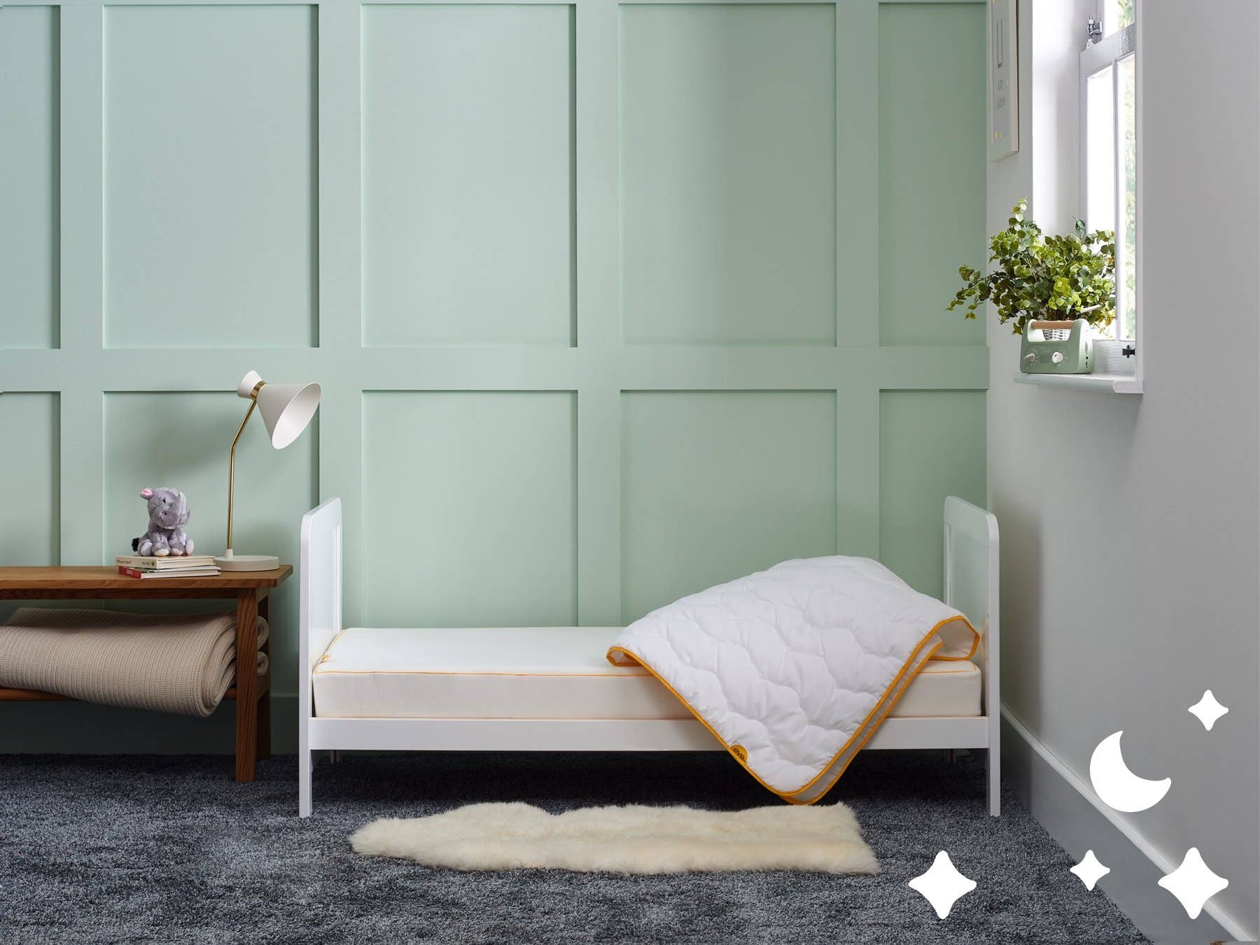 Eve Sleep – wholesale Cot/crib sheets – The Cot Mattress1