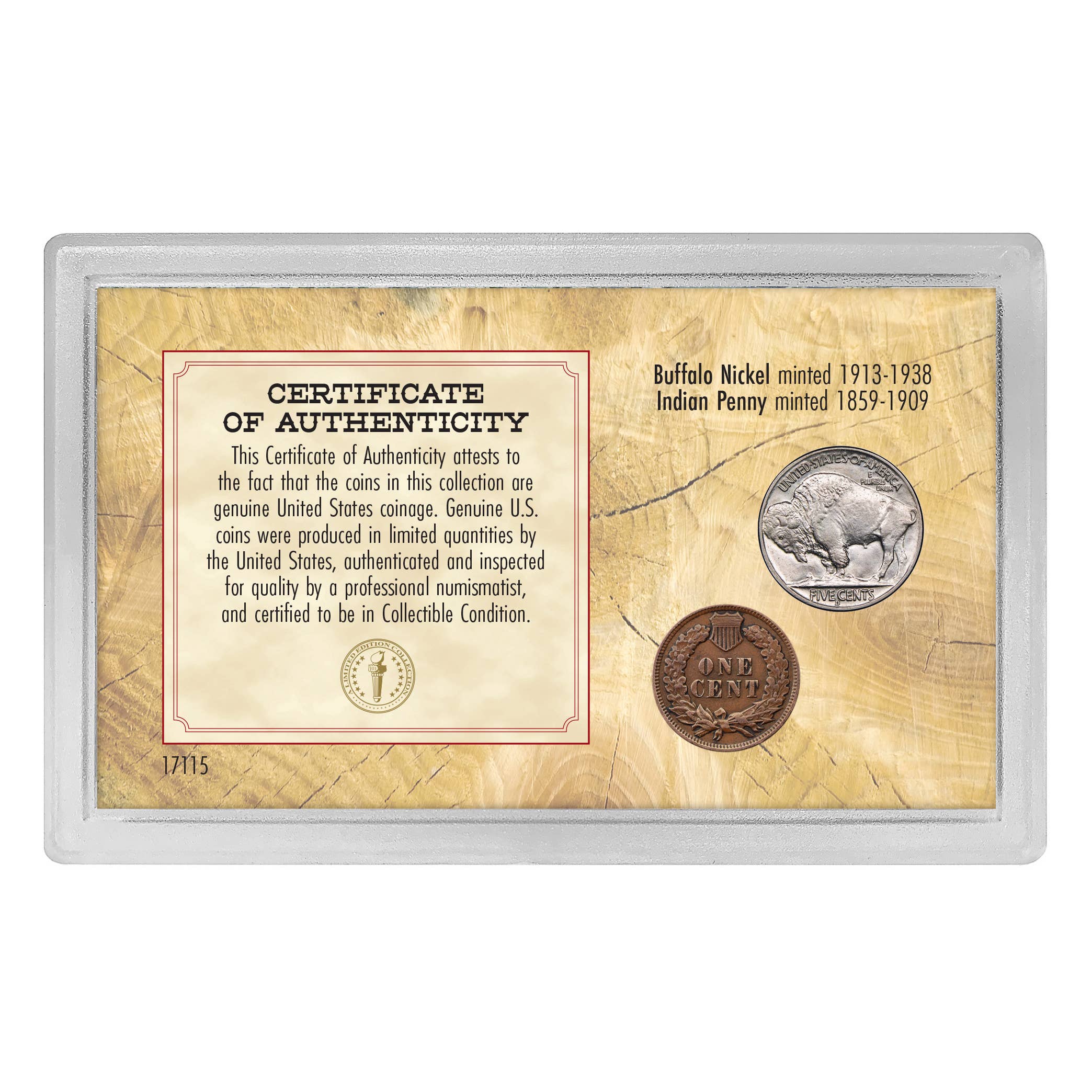 American Coin Treasures - Vente Jeton/pièce de collection - Ensemble de pièces de Noël From The Old West1