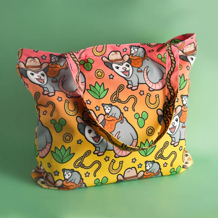 LuxCups Creative - Wholesale Tote Bag - Women's - Possum Posse Tote Bag5
