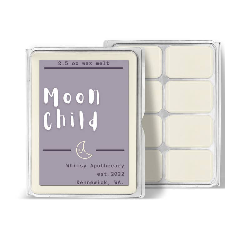 Moon Child 2.5 Oz Wax Melts for wholesale by Whimsy apothecary