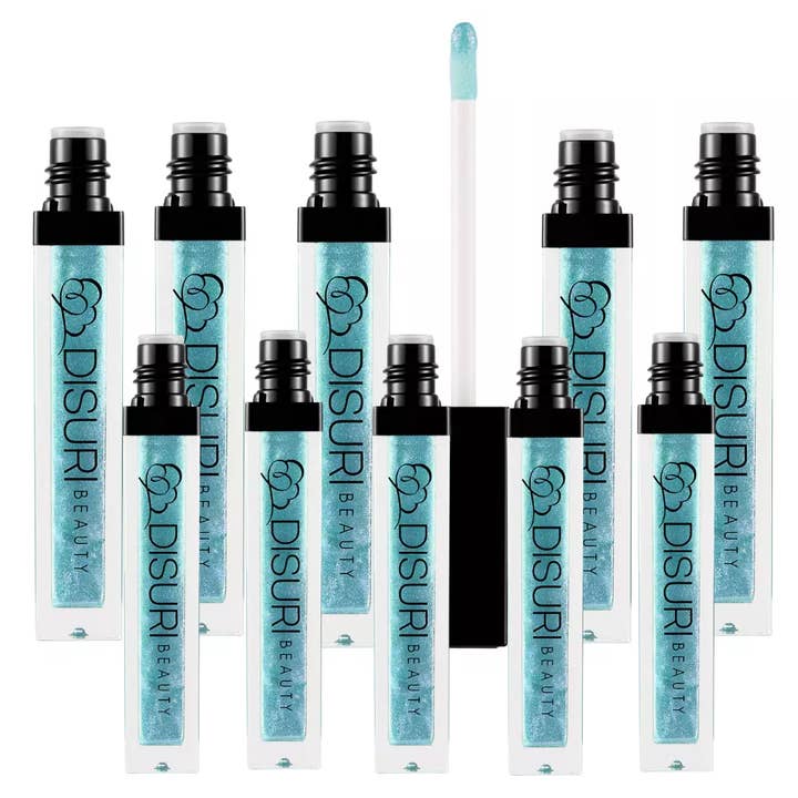 DISURI Beauty - Venta al por mayor Brillos de labios - Explosión Brillante Aplastante Fría - Paquete de 10